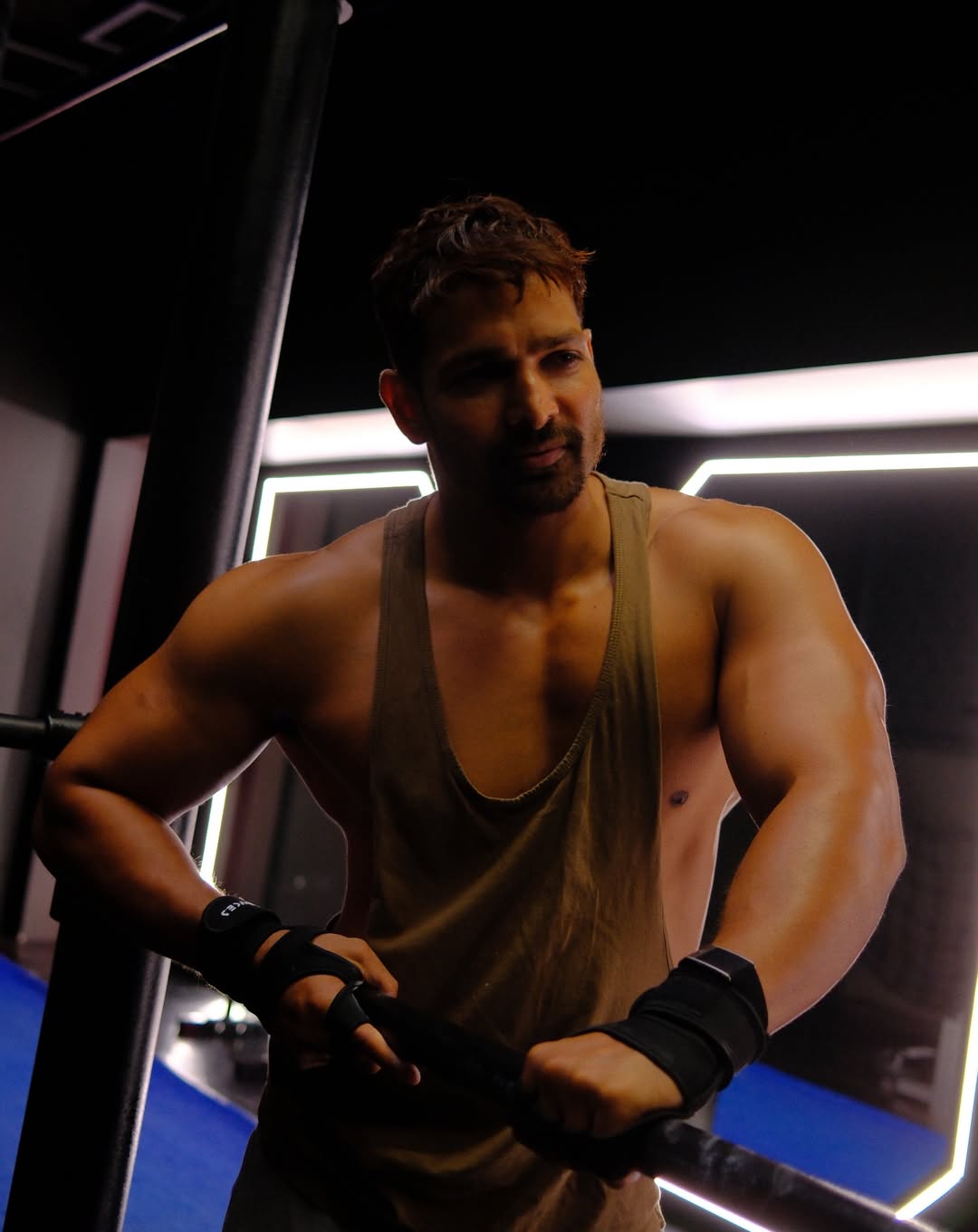 Harshvardhan Rane weight gain gym workout for Force 3 Harshvardhan Rane weight gain gym workout for Force 3