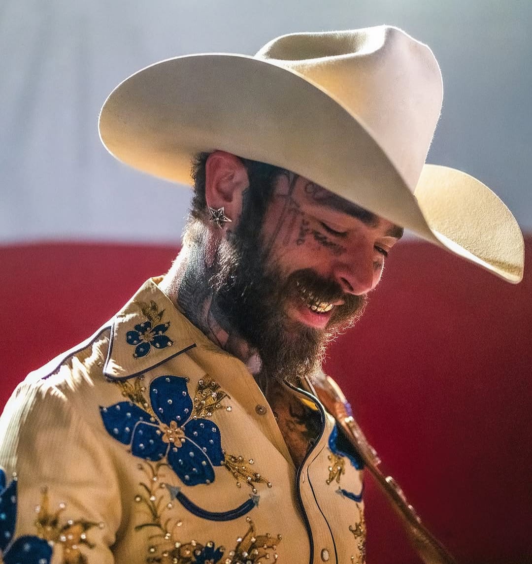 Post Malone performing at Stagecoach festival in Indio California Post Malone performing at Stagecoach festival in Indio California