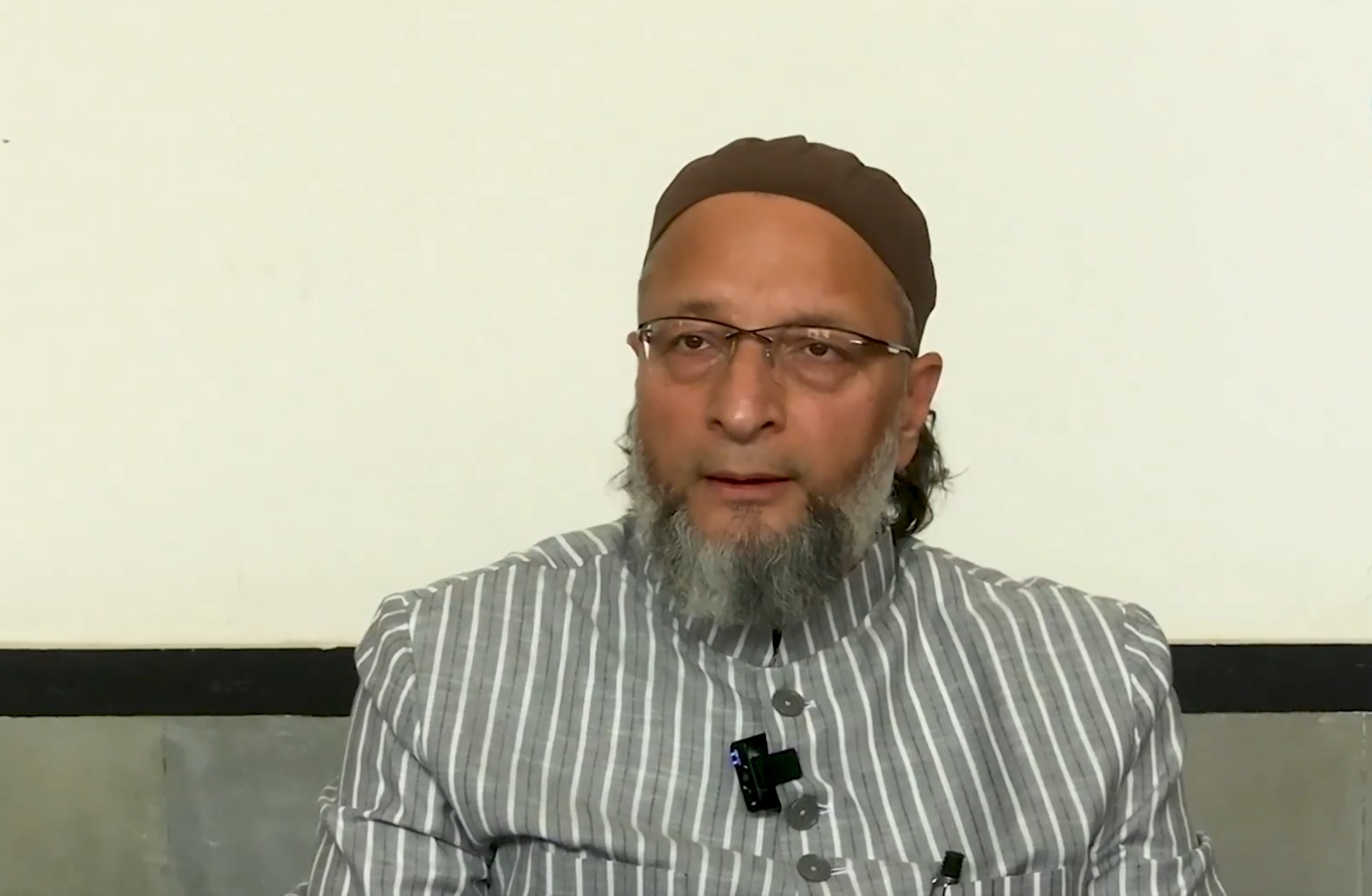 Asaduddin Owaisi speaking about Indian Muslims developing own political leadership Asaduddin Owaisi speaking about Indian Muslims developing own political leadership