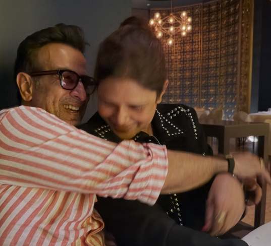 Ronit Bose Roy embracing wife Neelam in romantic photo Ronit Bose Roy embracing wife Neelam in romantic photo