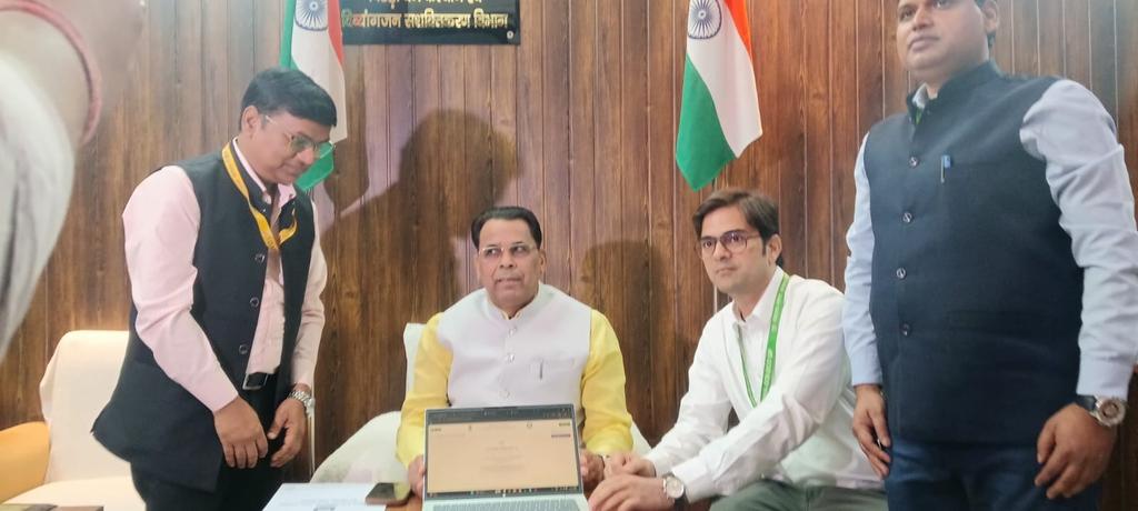 Census 2027 self-enumeration campaign participation by UP minister Narendra Kashyap Census 2027 self-enumeration campaign participation by UP minister Narendra Kashyap