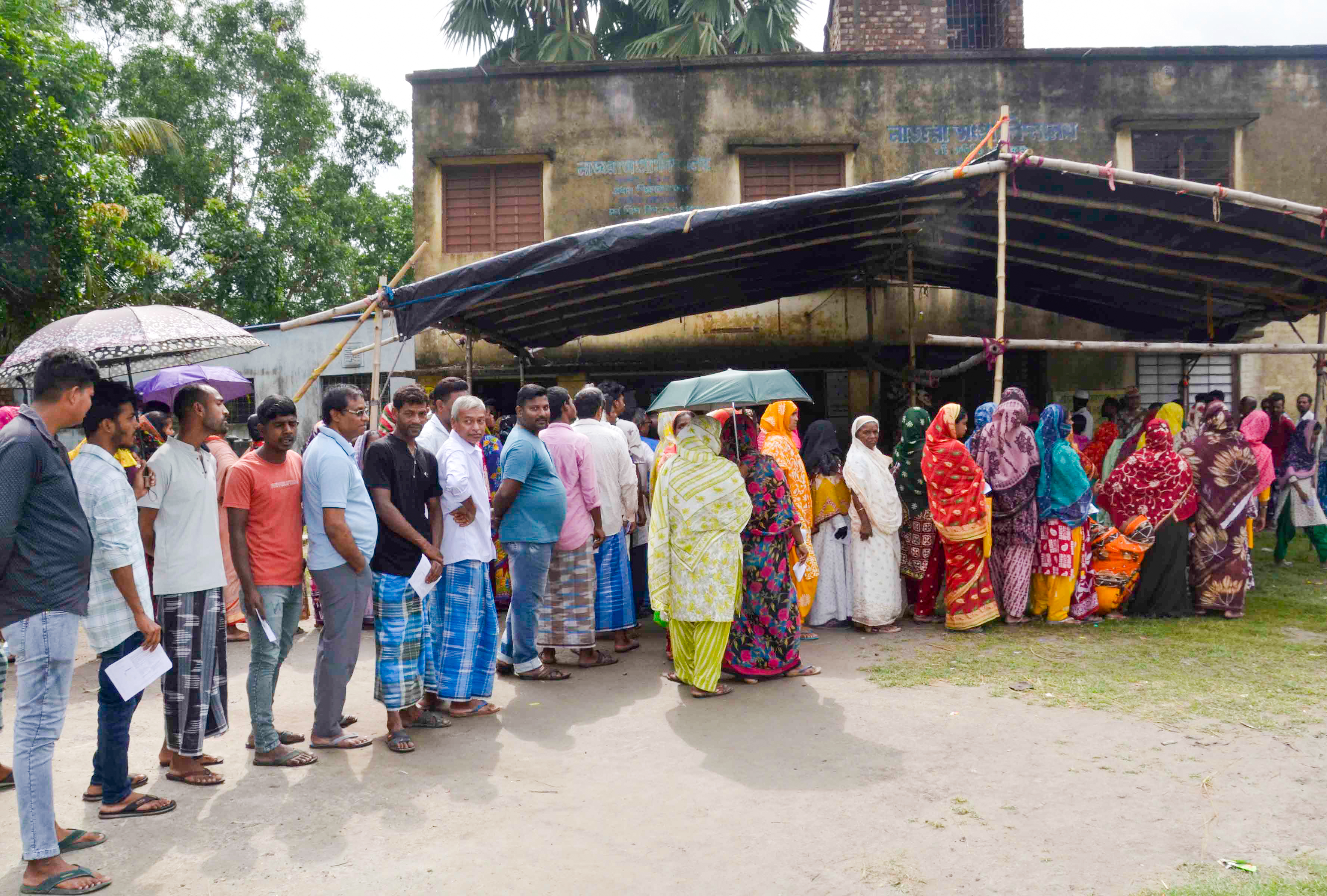 Key state elections counting day in West Bengal with officials and security Key state elections counting day in West Bengal with officials and security