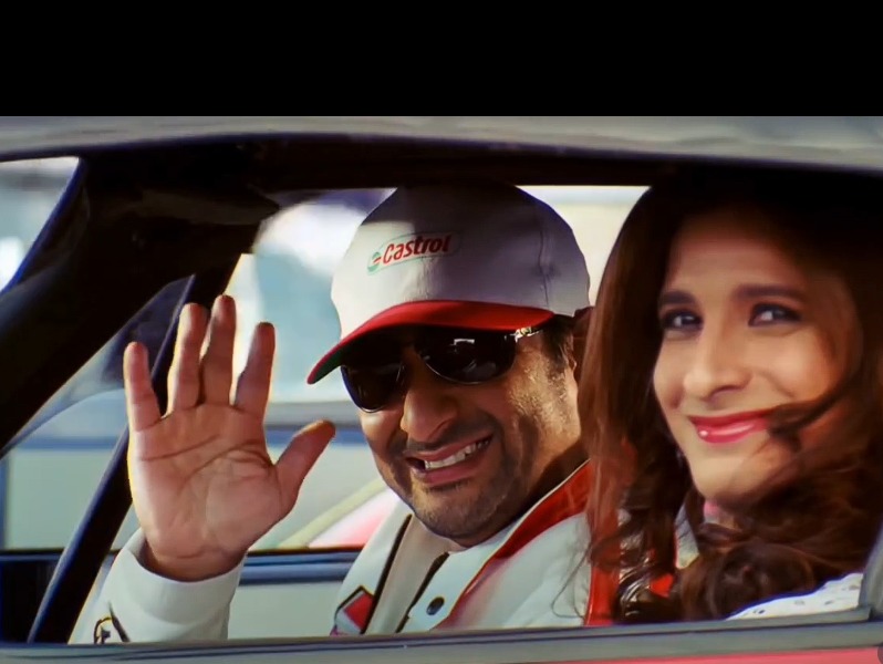 Rohit Shetty Arshad Warsi Sharman Joshi recreate Golmaal car scene Rohit Shetty Arshad Warsi Sharman Joshi recreate Golmaal car scene