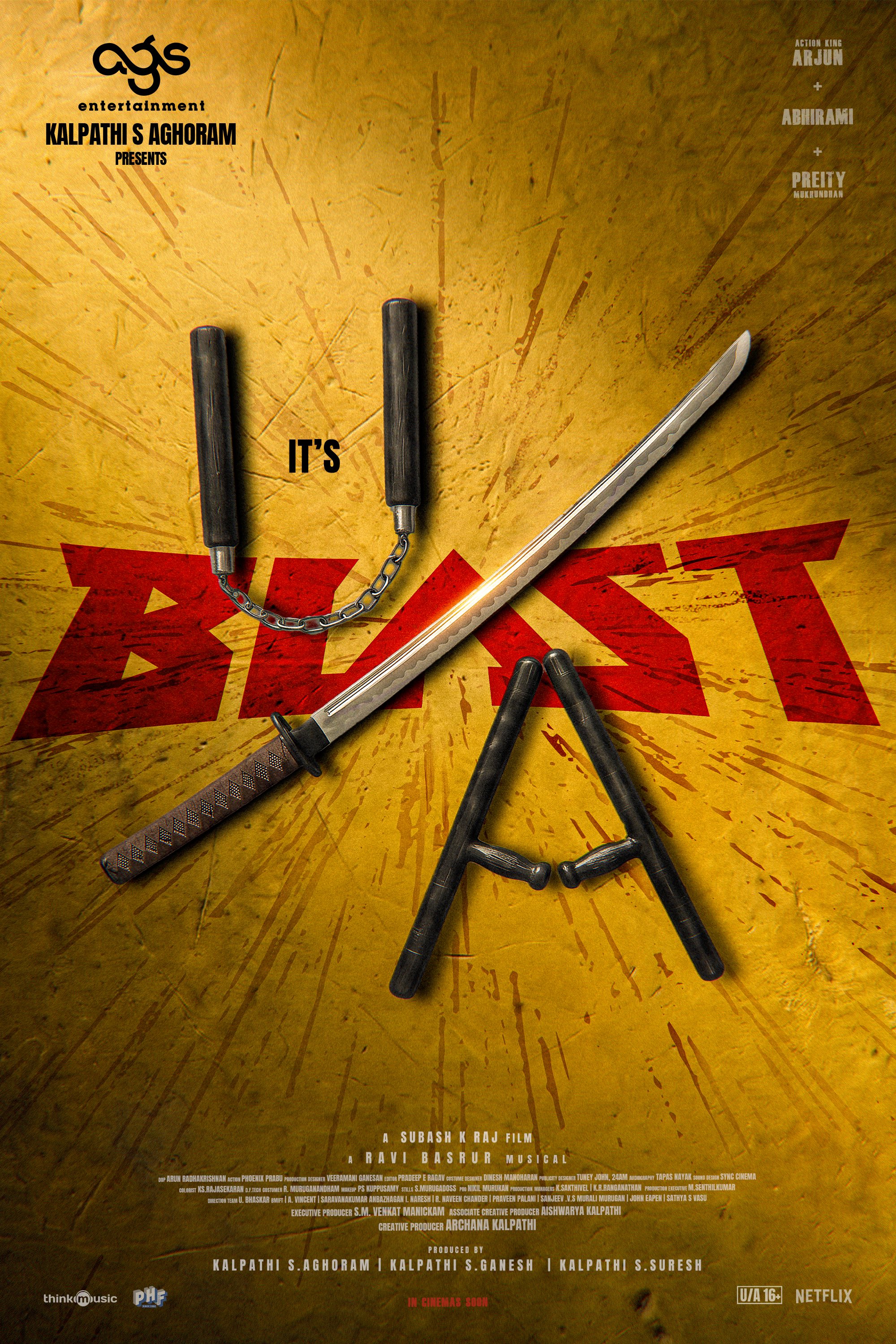 Blast movie U/A certificate announcement by AGS Entertainment Blast movie U/A certificate announcement by AGS Entertainment