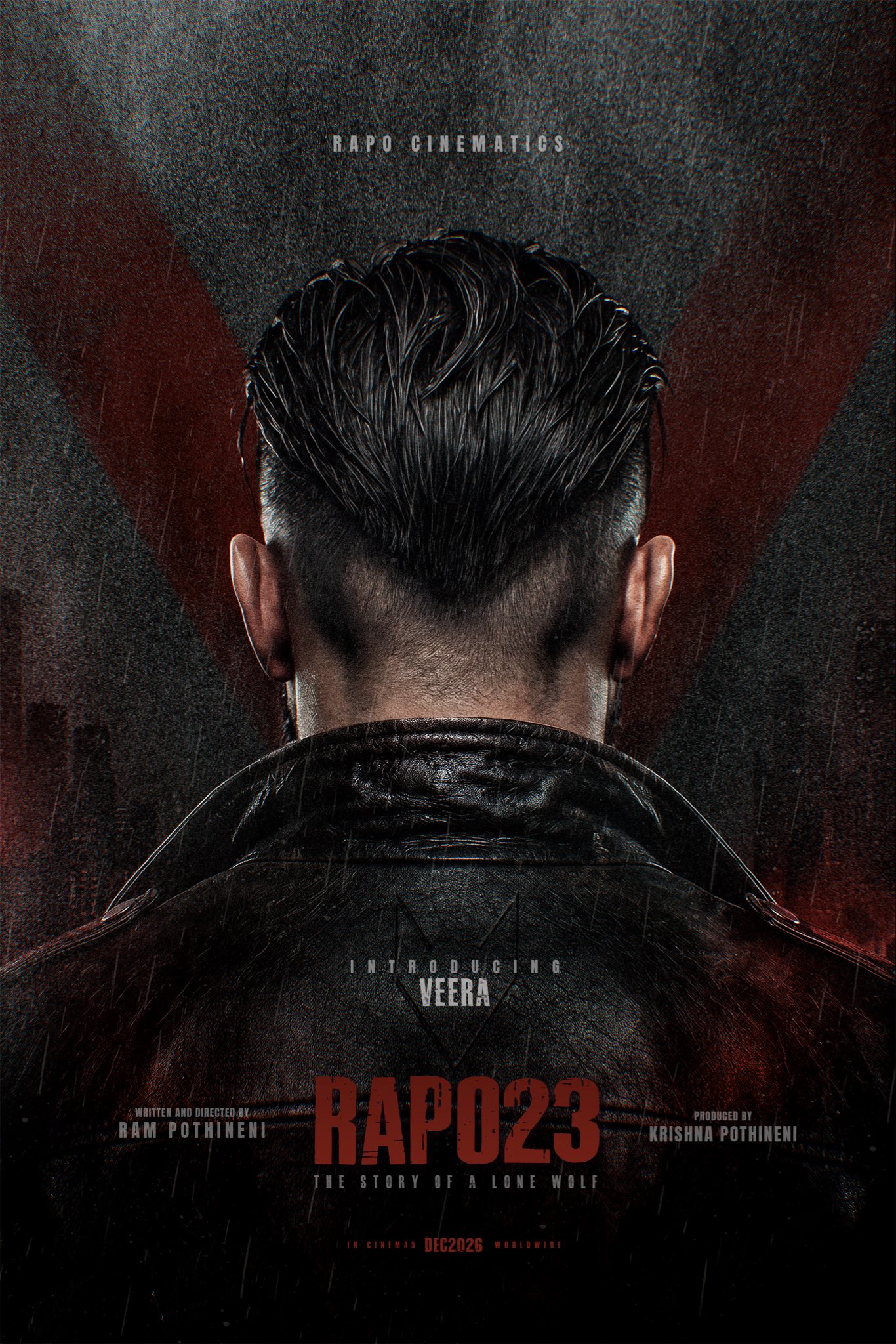 Ram Pothineni director debut psychological action thriller Veera #RAPO23 Ram Pothineni director debut psychological action thriller Veera #RAPO23