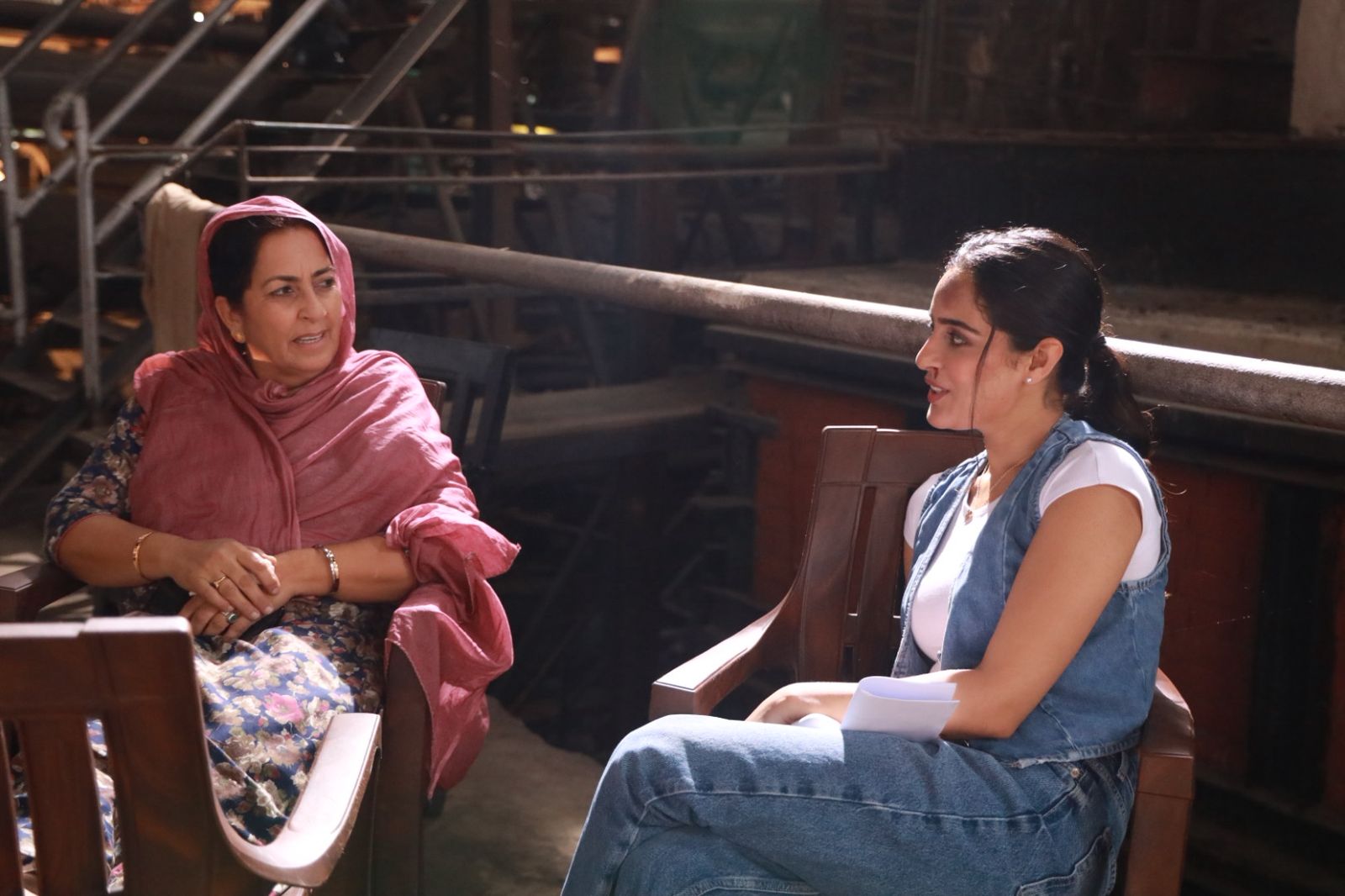 Malvi Malhotra discussing Dama Dum Mast Kalandar social issue film Malvi Malhotra discussing Dama Dum Mast Kalandar social issue film