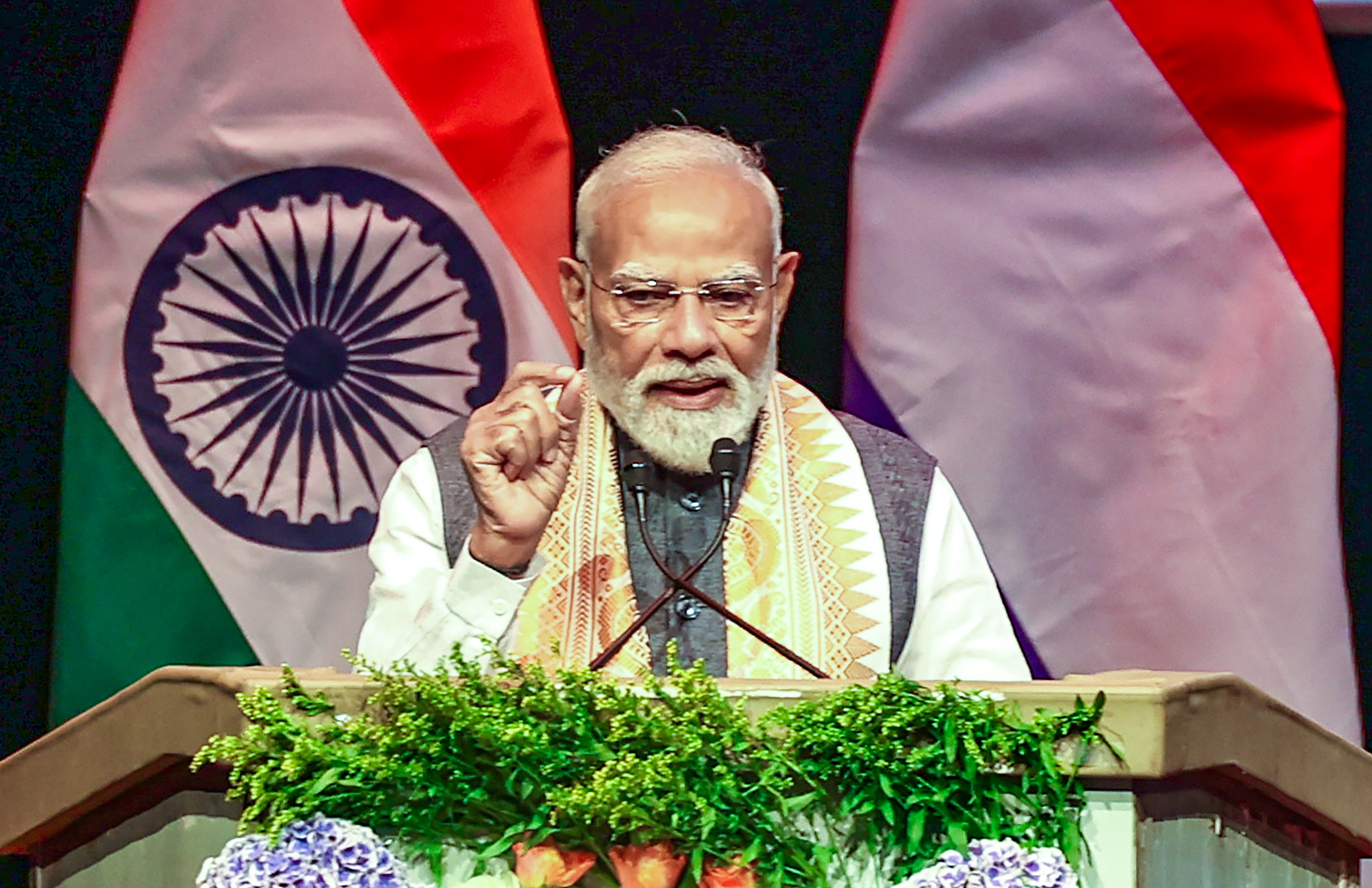 India land of opportunities PM Modi technology humanity India land of opportunities PM Modi technology humanity