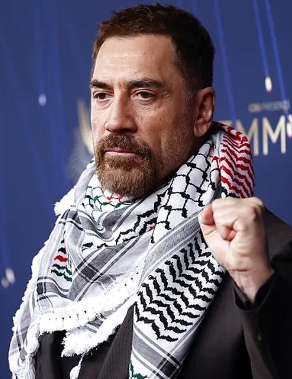 Javier Bardem at Cannes Film Festival speaking about Palestine Javier Bardem at Cannes Film Festival speaking about Palestine