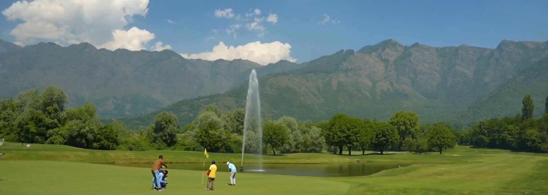 Chief Minister Omar Abdullah speaking at India Golf Carnival 2026 promoting golf tourism in Kashmir Chief Minister Omar Abdullah speaking at India Golf Carnival 2026 promoting golf tourism in Kashmir