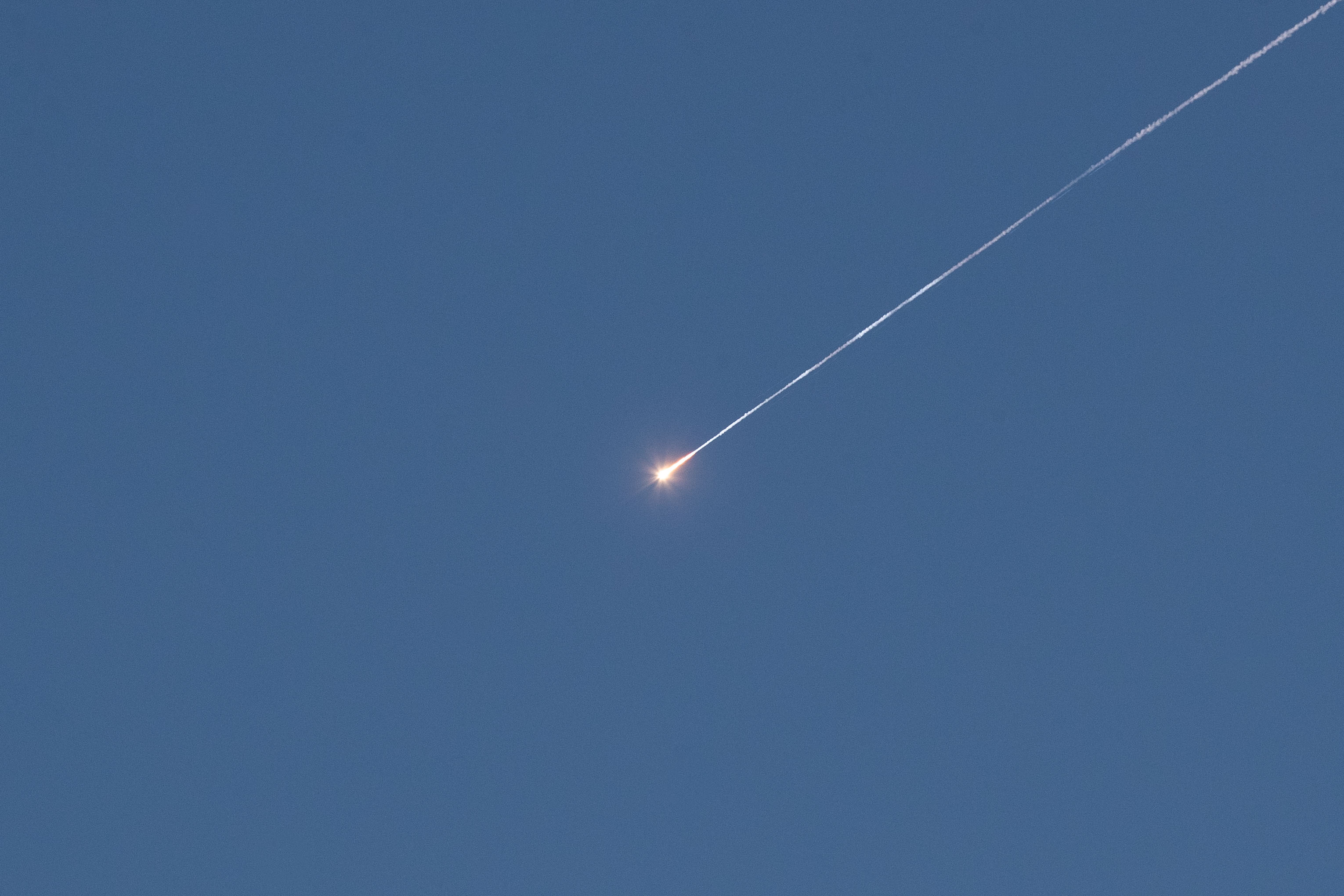UAE air defence intercepts Iranian unmanned aerial vehicle UAE air defence intercepts Iranian unmanned aerial vehicle