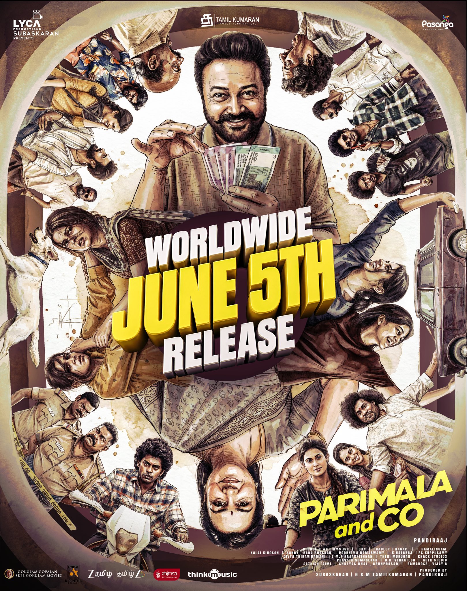 Parimala and Co movie poster with Jayaram and Urvasi Parimala and Co movie poster with Jayaram and Urvasi