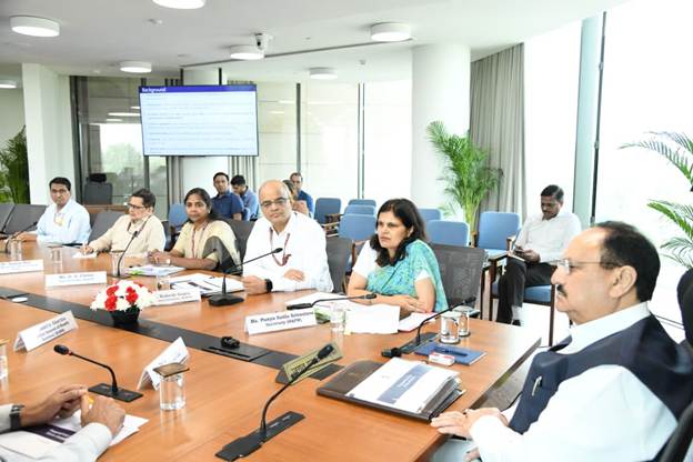 Ebola preparedness review by Health Minister in India Ebola preparedness review by Health Minister in India
