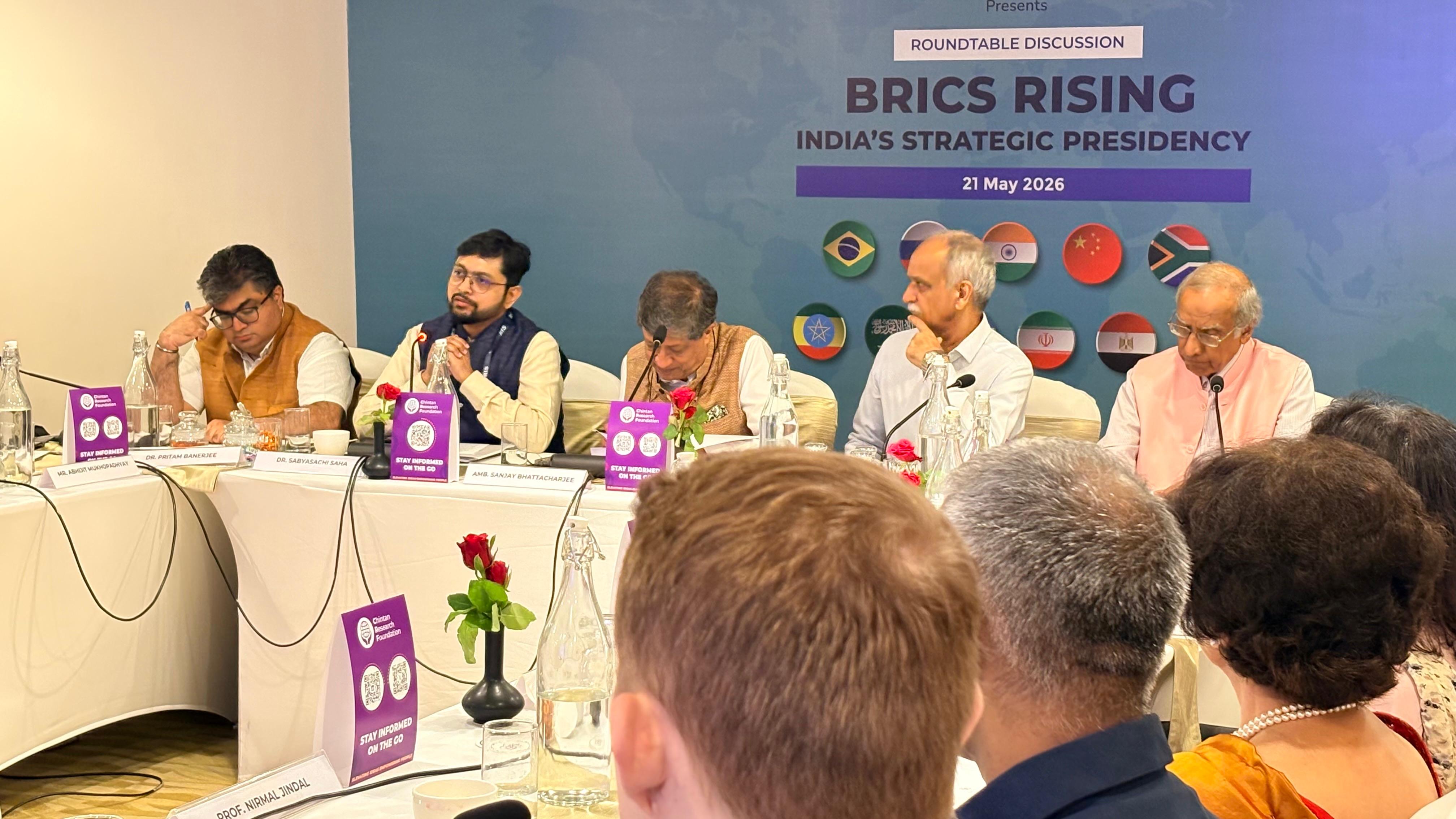 India BRICS presidency roundtable discussion with experts India BRICS presidency roundtable discussion with experts