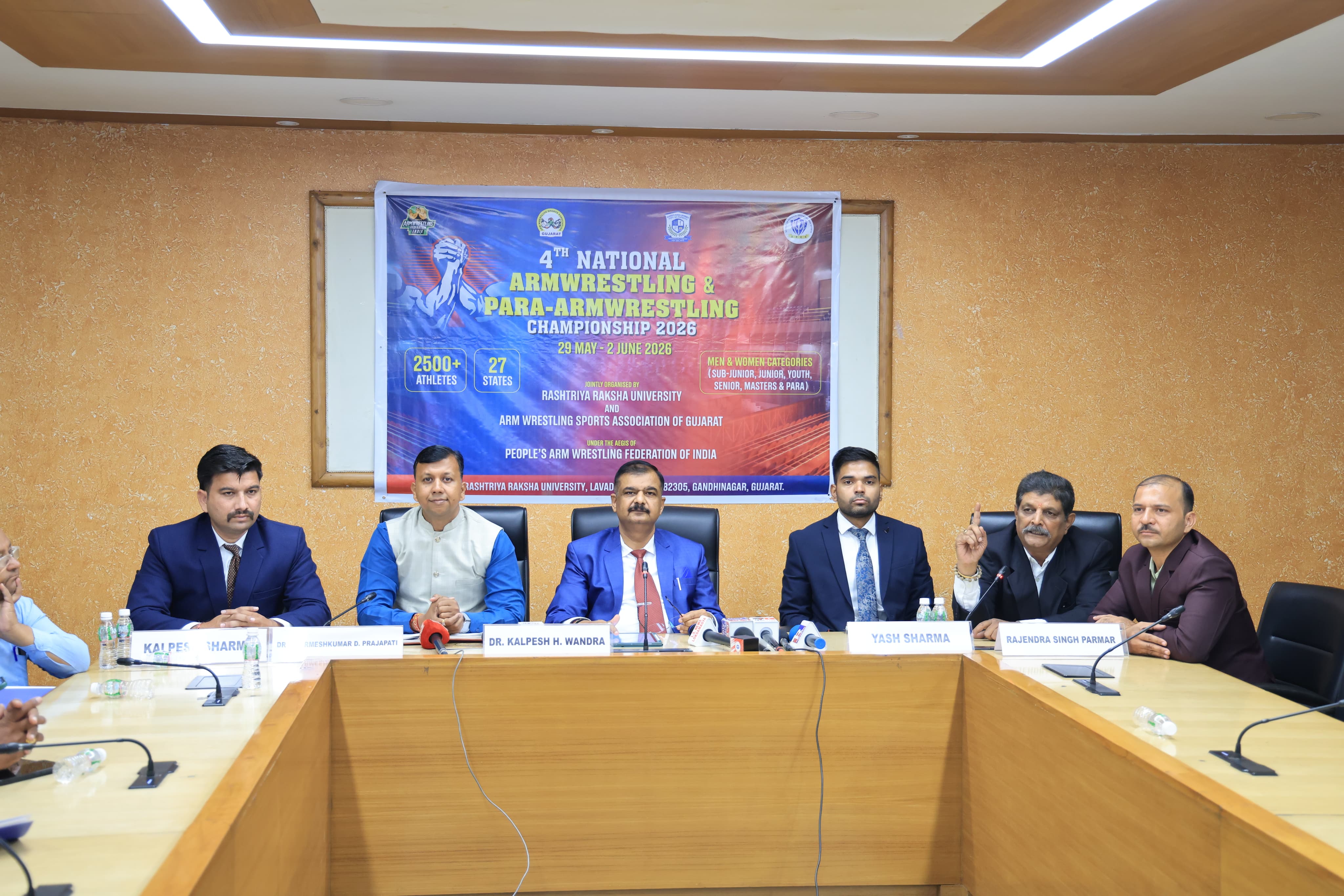 National Armwrestling Championship at RRU Gujarat National Armwrestling Championship at RRU Gujarat