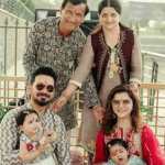Rubina Dilaik with her parents and twin daughters Jeeva and Edhaa celebrating family bonds Rubina Dilaik with her parents and twin daughters Jeeva and Edhaa celebrating family bonds