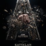Kattalan movie poster featuring Antony Varghese Kattalan movie poster featuring Antony Varghese