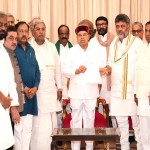 Shivakumar stakes claim to form Karnataka government, Governor invites for oath Shivakumar stakes claim to form Karnataka government, Governor invites for oath