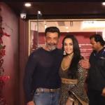 Bobby Deol and Preity Zinta walking hand in hand at a Bollywood event reunion Bobby Deol and Preity Zinta walking hand in hand at a Bollywood event reunion