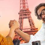 Paris Cafe teaser featuring Guru Somasundaram and Anumol in a family scene Paris Cafe teaser featuring Guru Somasundaram and Anumol in a family scene