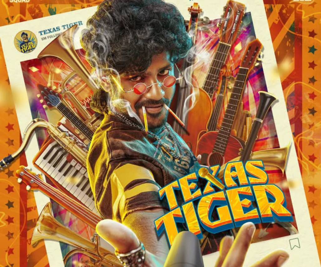 Hridhu Haroon as Texas Tiger in the wrapped film with music by Osho Venkat Hridhu Haroon as Texas Tiger in the wrapped film with music by Osho Venkat