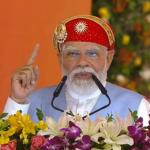 PM Modi addressing a public gathering in Daman highlighting Mini India concept PM Modi addressing a public gathering in Daman highlighting Mini India concept