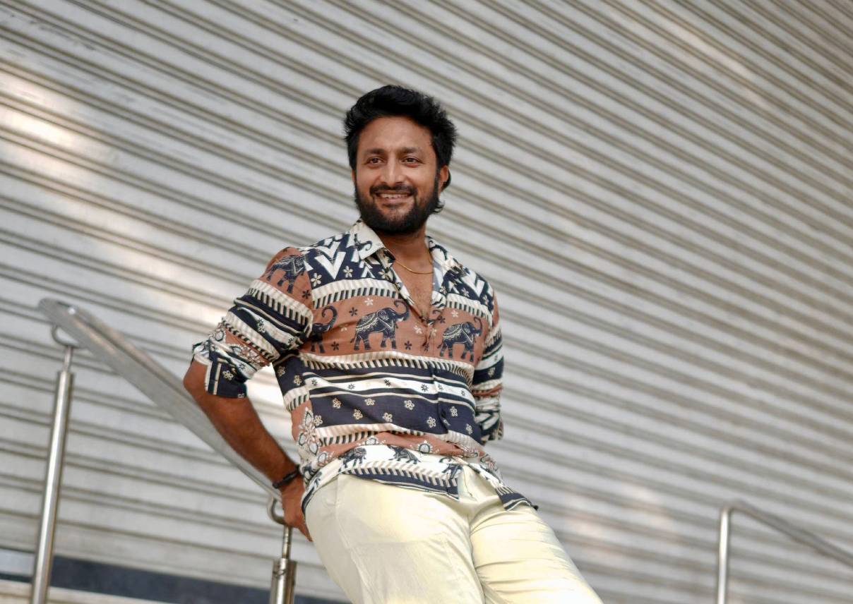 Harishankar Narayanan in Kattalan villain Nelson role selfie story Harishankar Narayanan in Kattalan villain Nelson role selfie story