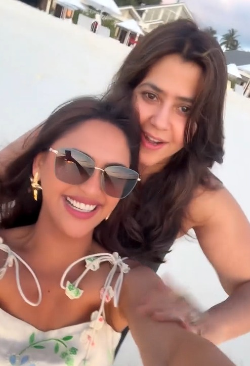 Ankita Lokhande and Krystle Dsouza birthday wish for Ekta Kapoor Ankita Lokhande and Krystle Dsouza birthday wish for Ekta Kapoor