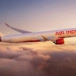 Damage on Air India aircraft at Delhi airport after ground equipment collision during storm Damage on Air India aircraft at Delhi airport after ground equipment collision during storm