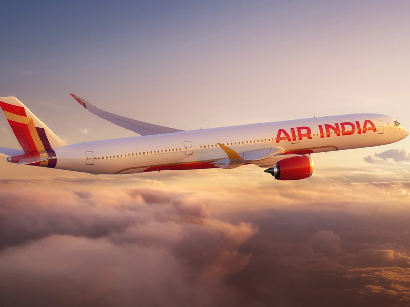 Damage on Air India aircraft at Delhi airport after ground equipment collision during storm Damage on Air India aircraft at Delhi airport after ground equipment collision during storm