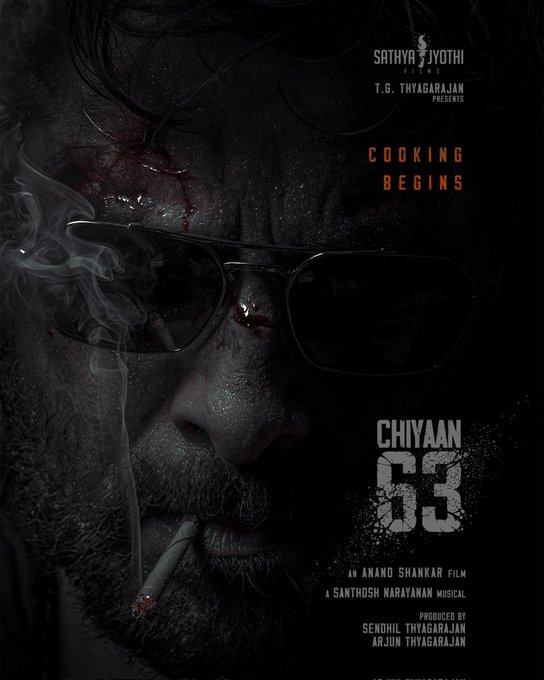 Chiyaan 63 shooting start announcement with Vikram Chiyaan 63 shooting start announcement with Vikram
