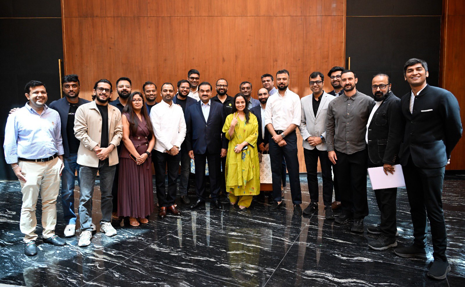 Gautam Adani ecosystems build nations startup founders meeting Gautam Adani ecosystems build nations startup founders meeting