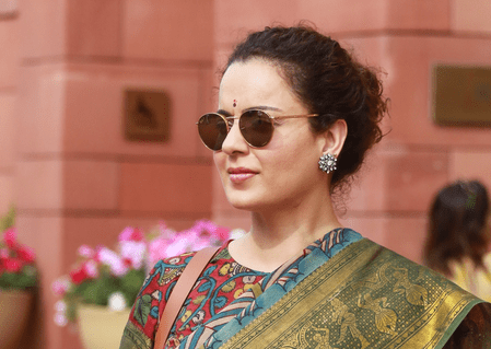 Kangana Ranaut speaking about Ranveer Singh FWICE boycott at event Kangana Ranaut speaking about Ranveer Singh FWICE boycott at event