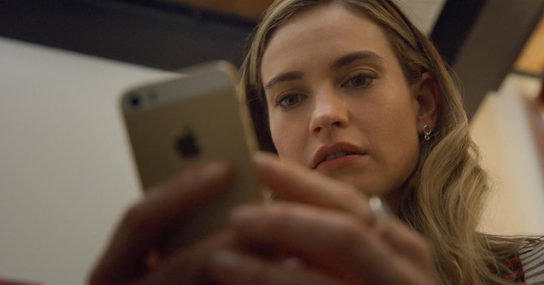 Lily James speaking about ghosting in dating apps Lily James speaking about ghosting in dating apps