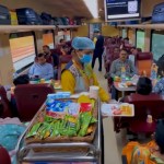 IRCTC meal service in a train kitchen IRCTC meal service in a train kitchen