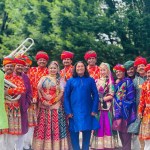 Rahis Bharti and Dhoad Band representing Rajasthan at Bonjour Modi event in Paris Rahis Bharti and Dhoad Band representing Rajasthan at Bonjour Modi event in Paris