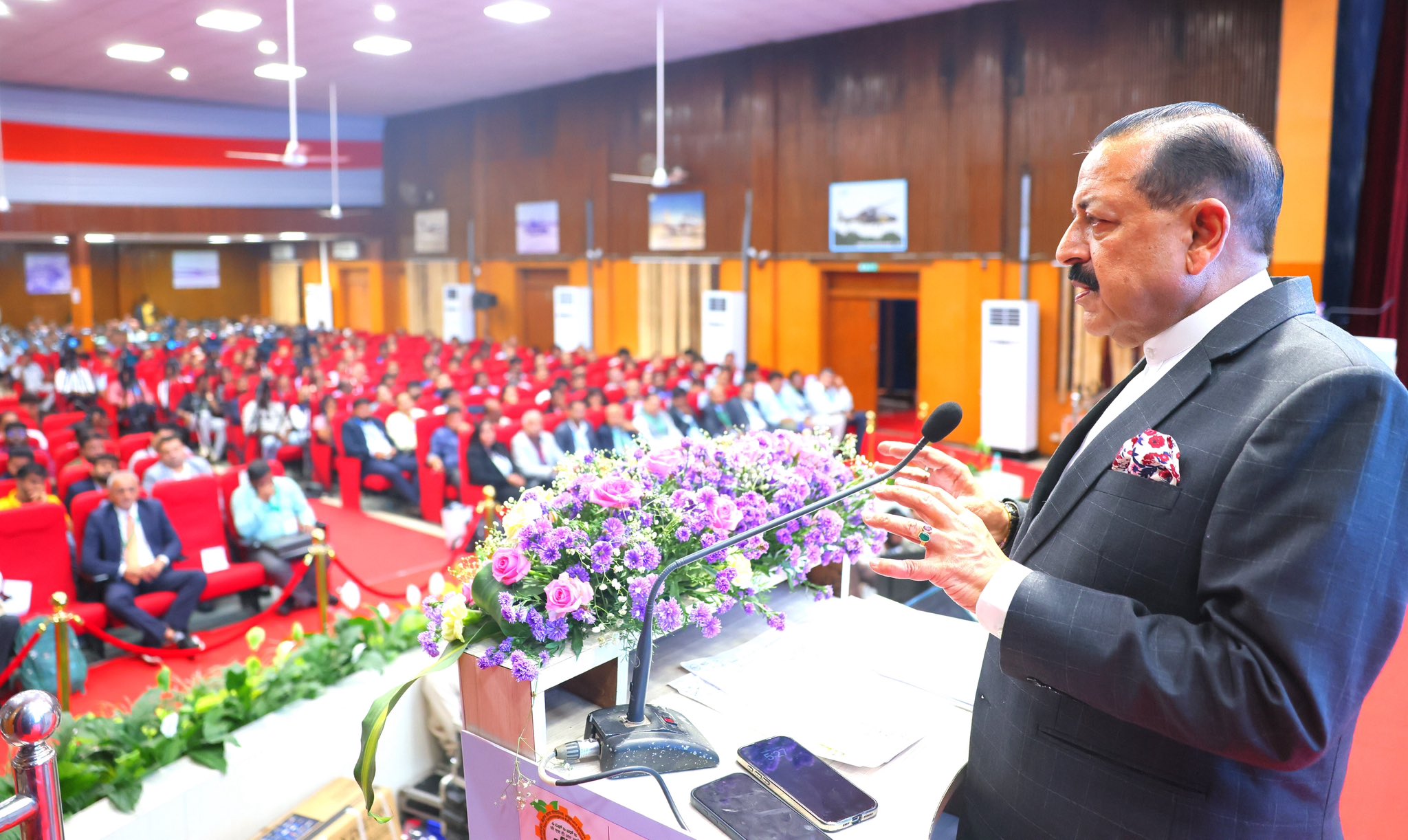 Dr Jitendra Singh addressing industry interaction at RISE Conclave 2026 on research and innovation Dr Jitendra Singh addressing industry interaction at RISE Conclave 2026 on research and innovation