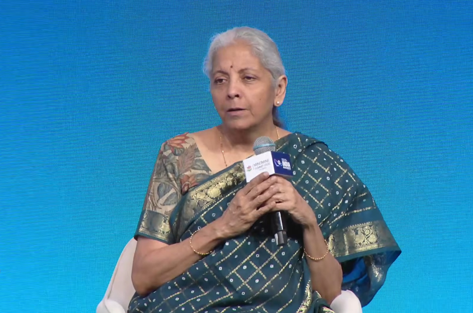 Finance Minister Nirmala Sitharaman speaking at Mindmine Summit 2026 about India's sustained economic growth Finance Minister Nirmala Sitharaman speaking at Mindmine Summit 2026 about India's sustained economic growth
