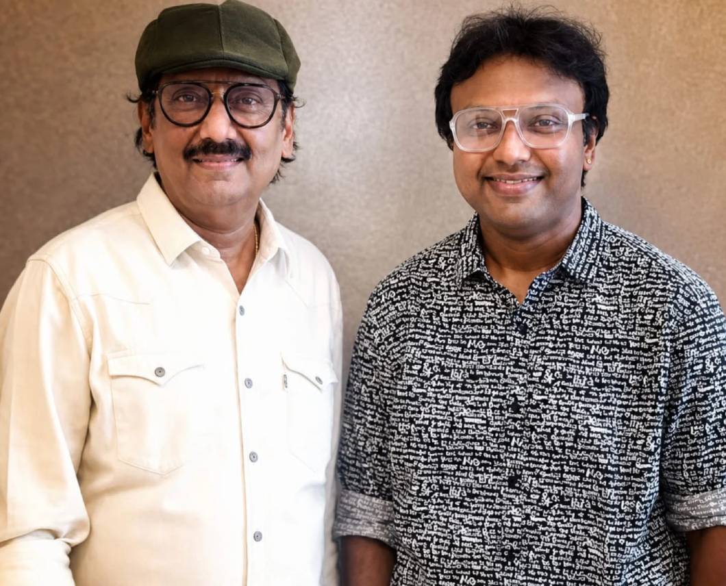 D Imman with his father celebrating birthday D Imman with his father celebrating birthday