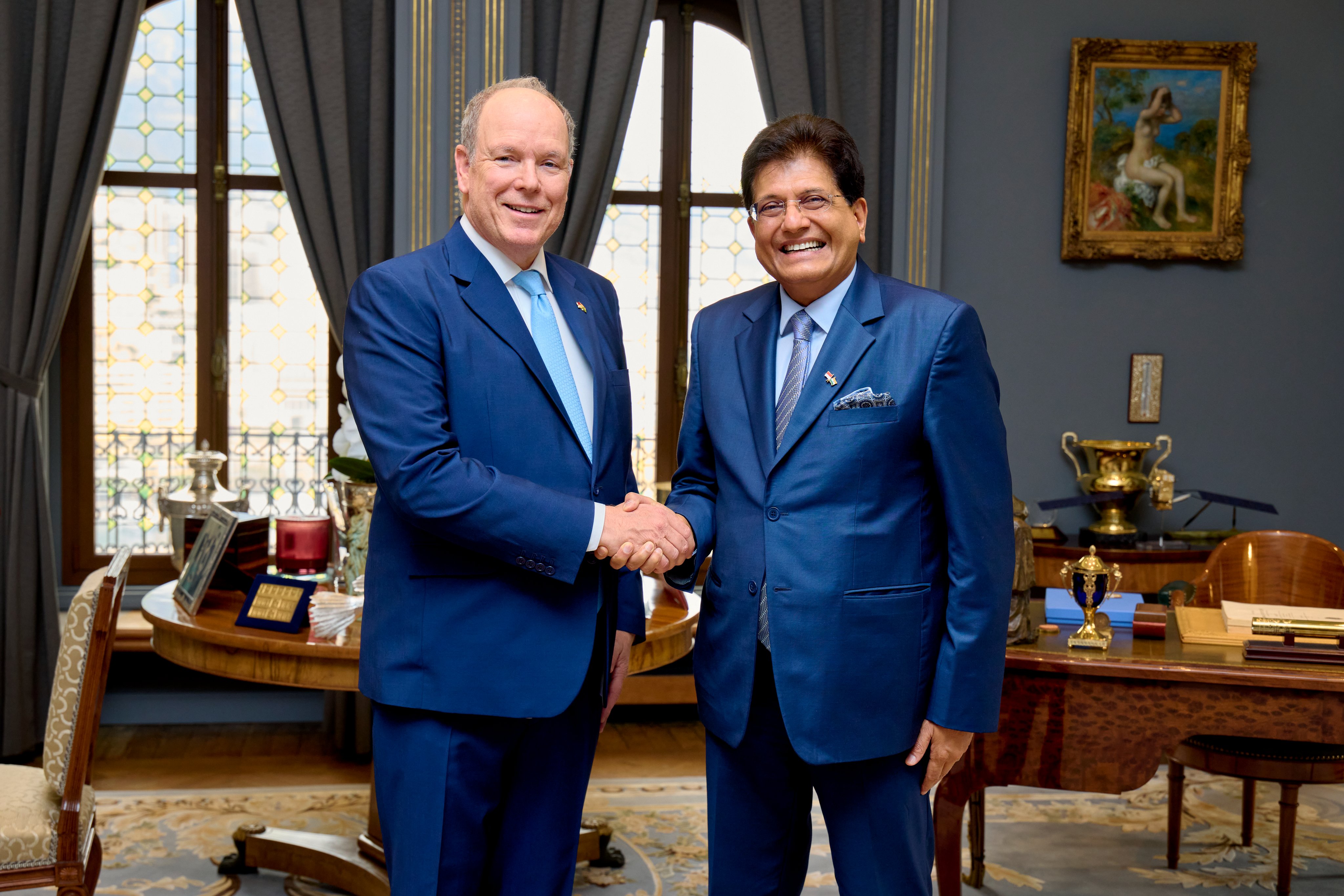 Piyush Goyal speaking at Bharat Innovates 2026 about India-Monaco ties Piyush Goyal speaking at Bharat Innovates 2026 about India-Monaco ties