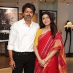 Samantha and Tamil Nadu Chief Minister Vijay pose for a photo Samantha and Tamil Nadu Chief Minister Vijay pose for a photo
