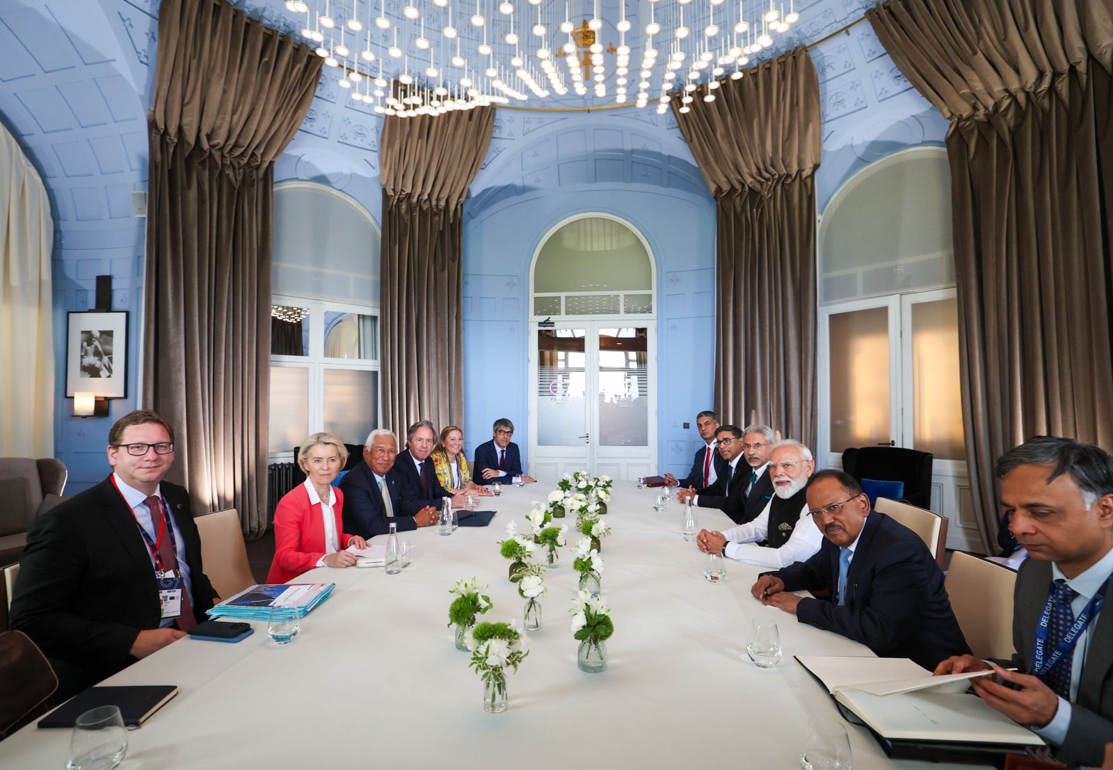PM Modi meeting EU leaders at G7 Summit to discuss India-EU FTA PM Modi meeting EU leaders at G7 Summit to discuss India-EU FTA