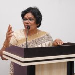 Vijaya Rahatkar presenting NCW report on women in prisons Vijaya Rahatkar presenting NCW report on women in prisons