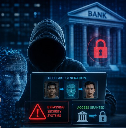 AI deepfakes financial threat cyber fraud authentication bypass AI deepfakes financial threat cyber fraud authentication bypass