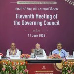 Dharmendra Pradhan at NITI Aayog council meeting discussing human capital and development Dharmendra Pradhan at NITI Aayog council meeting discussing human capital and development