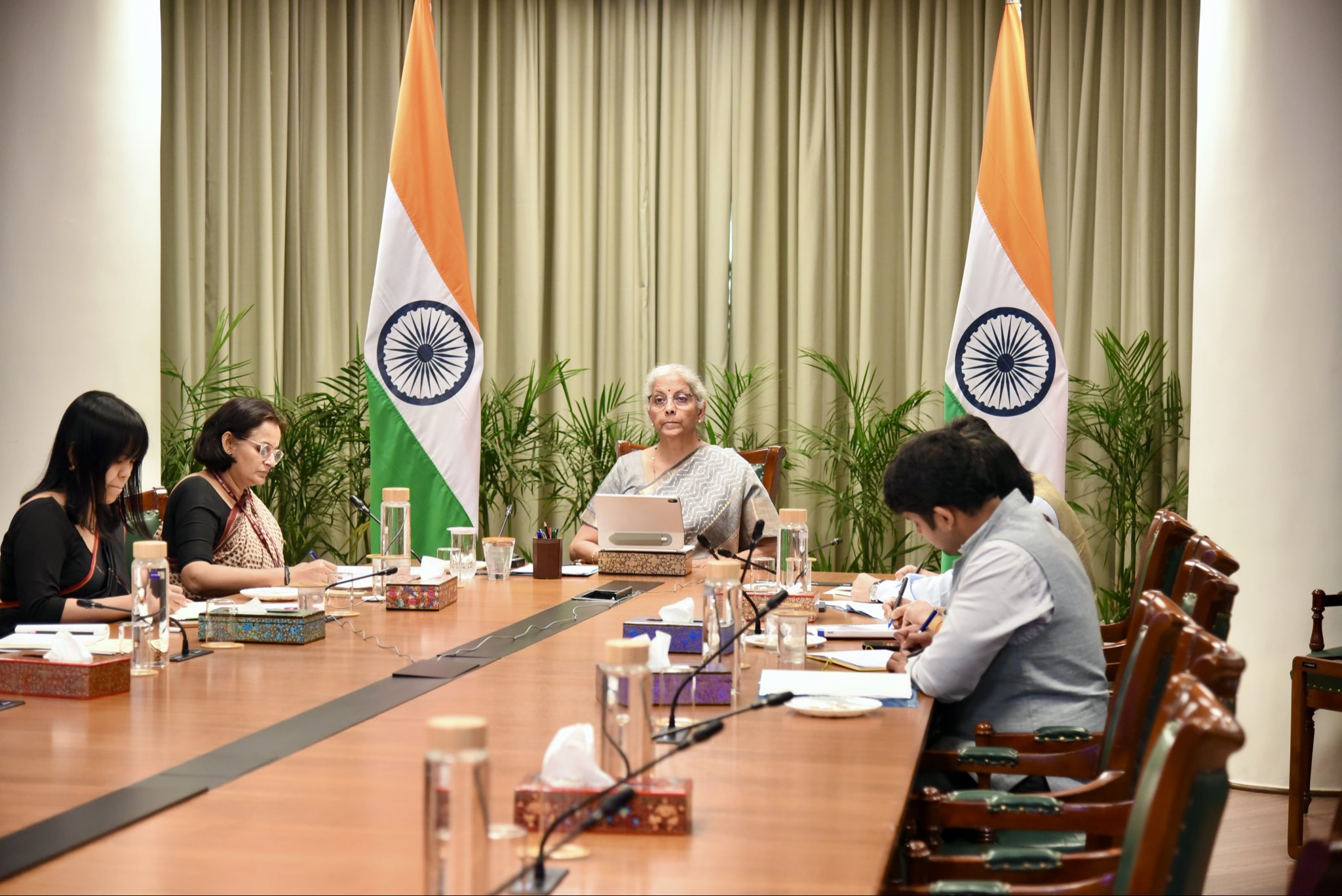 FM Nirmala Sitharaman speaking about India being among world's fastest-growing major economies FM Nirmala Sitharaman speaking about India being among world's fastest-growing major economies