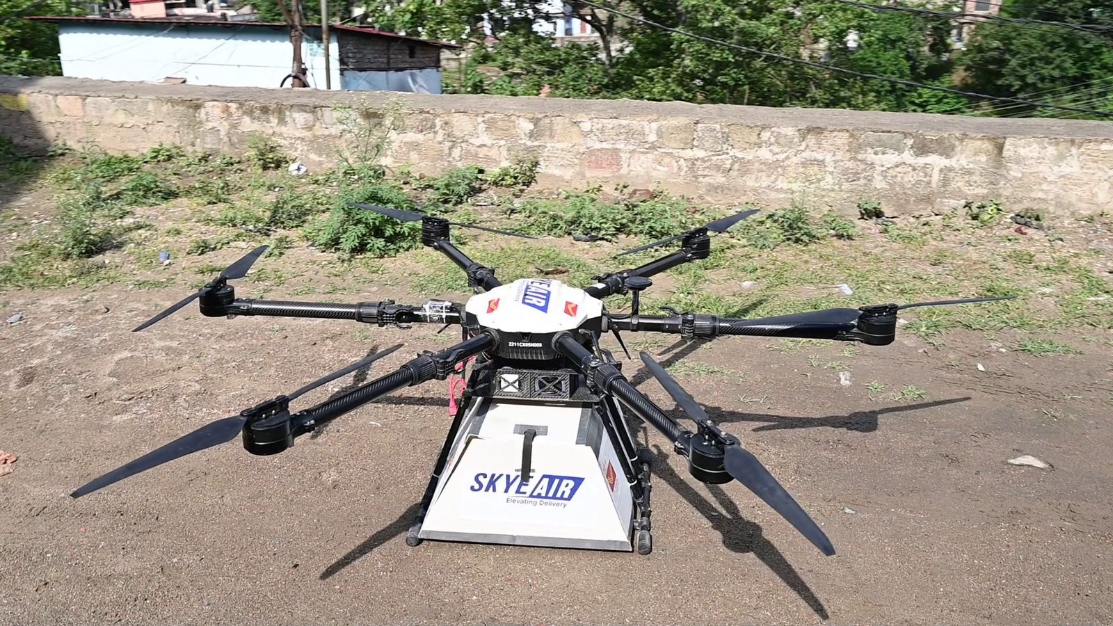 Drone delivery by India Post in Himachal Pradesh hills Drone delivery by India Post in Himachal Pradesh hills