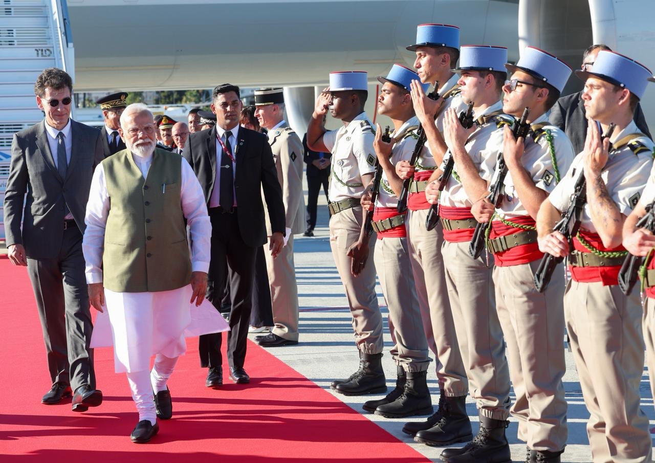 PM Modi strengthening India's bonds of friendship with France PM Modi strengthening India's bonds of friendship with France