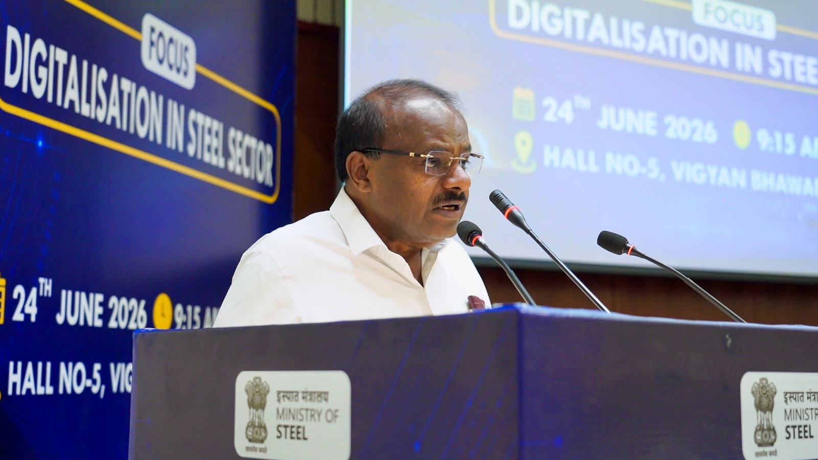 AI digital technologies transforming India steel industry minister speech AI digital technologies transforming India steel industry minister speech
