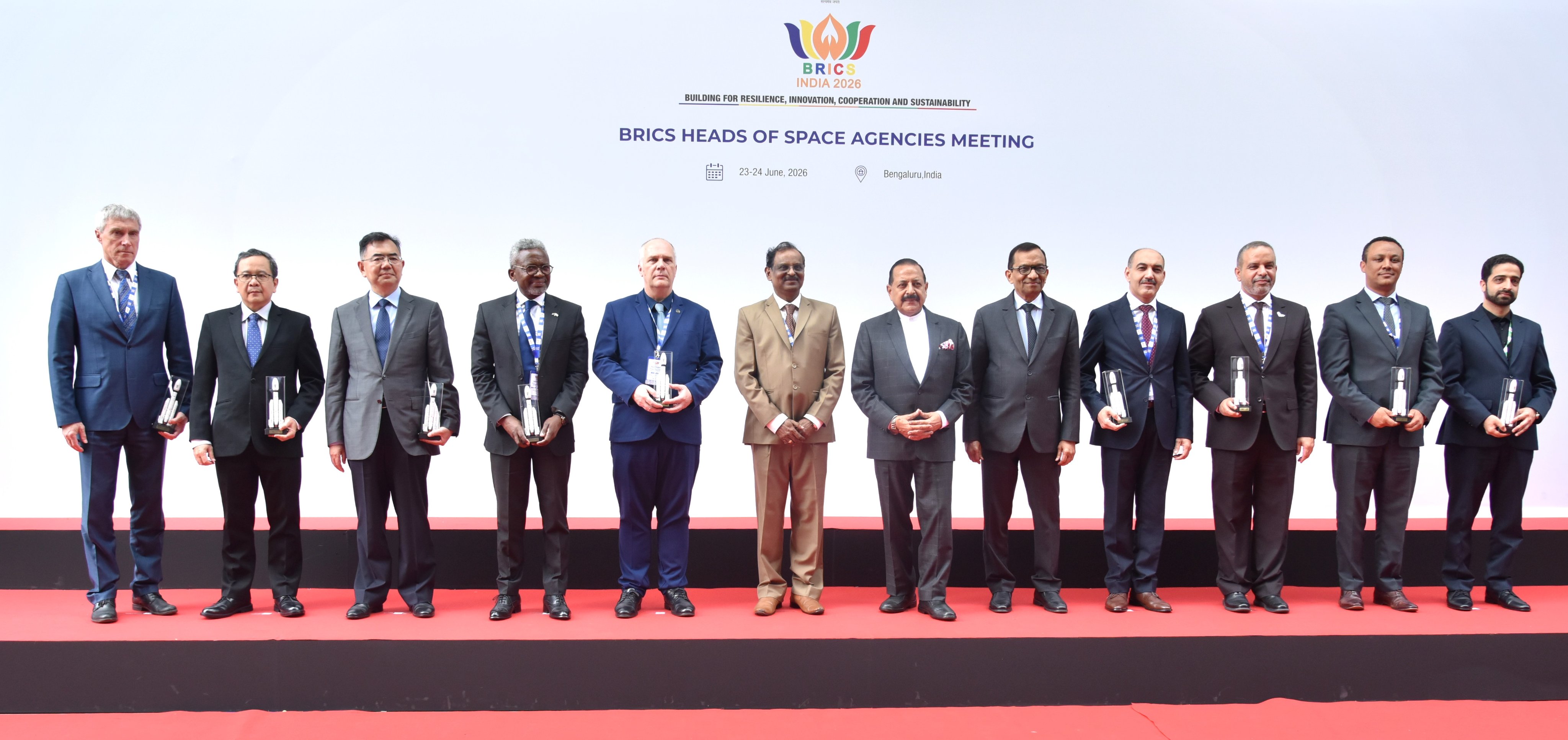 BRICS space economy meeting with ministers and space agency heads BRICS space economy meeting with ministers and space agency heads