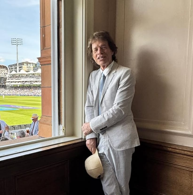 Mick Jagger speaking about the Rolling Stones biopic idea in an interview Mick Jagger speaking about the Rolling Stones biopic idea in an interview